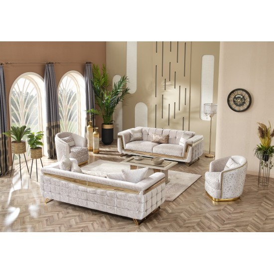 Milano Gold Sofagarnitur