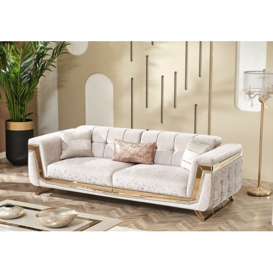 Milano Gold Sofagarnitur